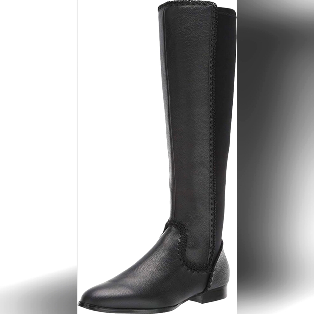 NEW Jack Rogers Designer Gemma Knee High Tall Boot Black Waterproof 6